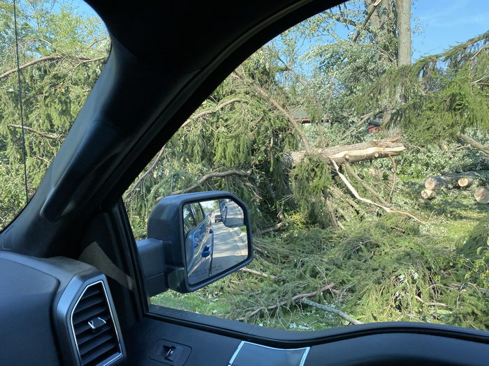 Armada - July 2021 Tornado Damage (newer photo)